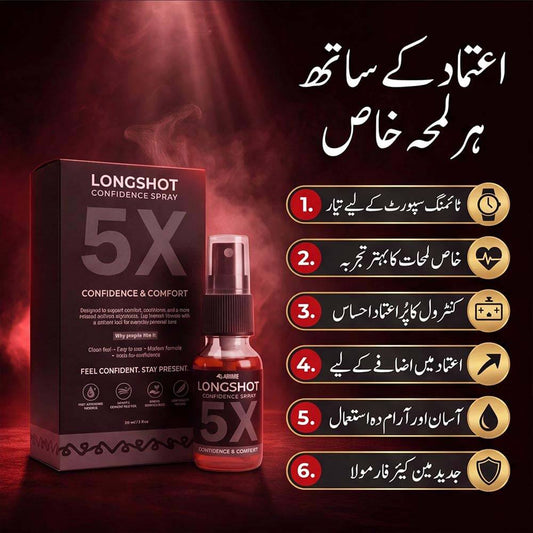 5X Longshot Confidence Spray